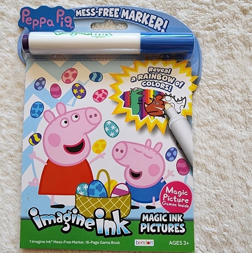 New limited-edition kid's Imagine Ink Magic Ink Coloring Book bundle of 3
